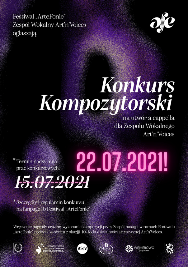 Zdjęcie do newsa Festiwal „ArteFonie”. Konkurs kompozytorski