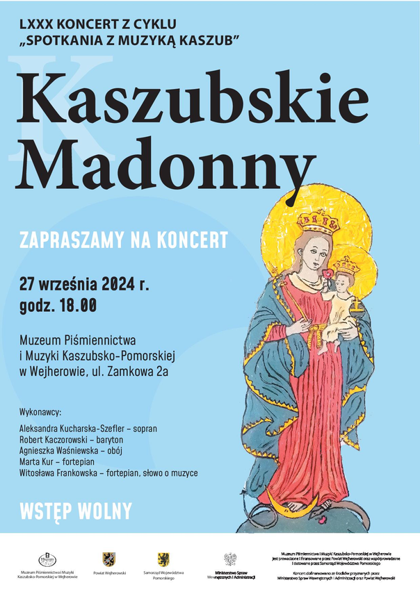 Zdjęcie do newsa „Kaszubskie Madonny” - W hołdzie Maryi w pieśni i poezji