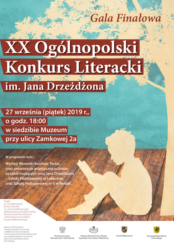 Zdjęcie do newsa XX Konkurs Literacki im. Jana Drzeżdżona. Zapraszamy na rozstrzygnięcie!